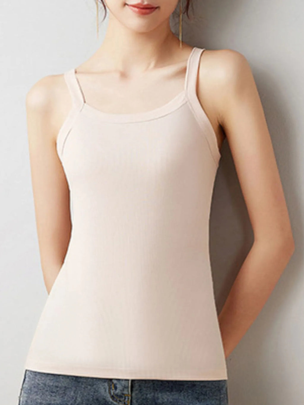 Plus Size Scoop Neck Tank Top