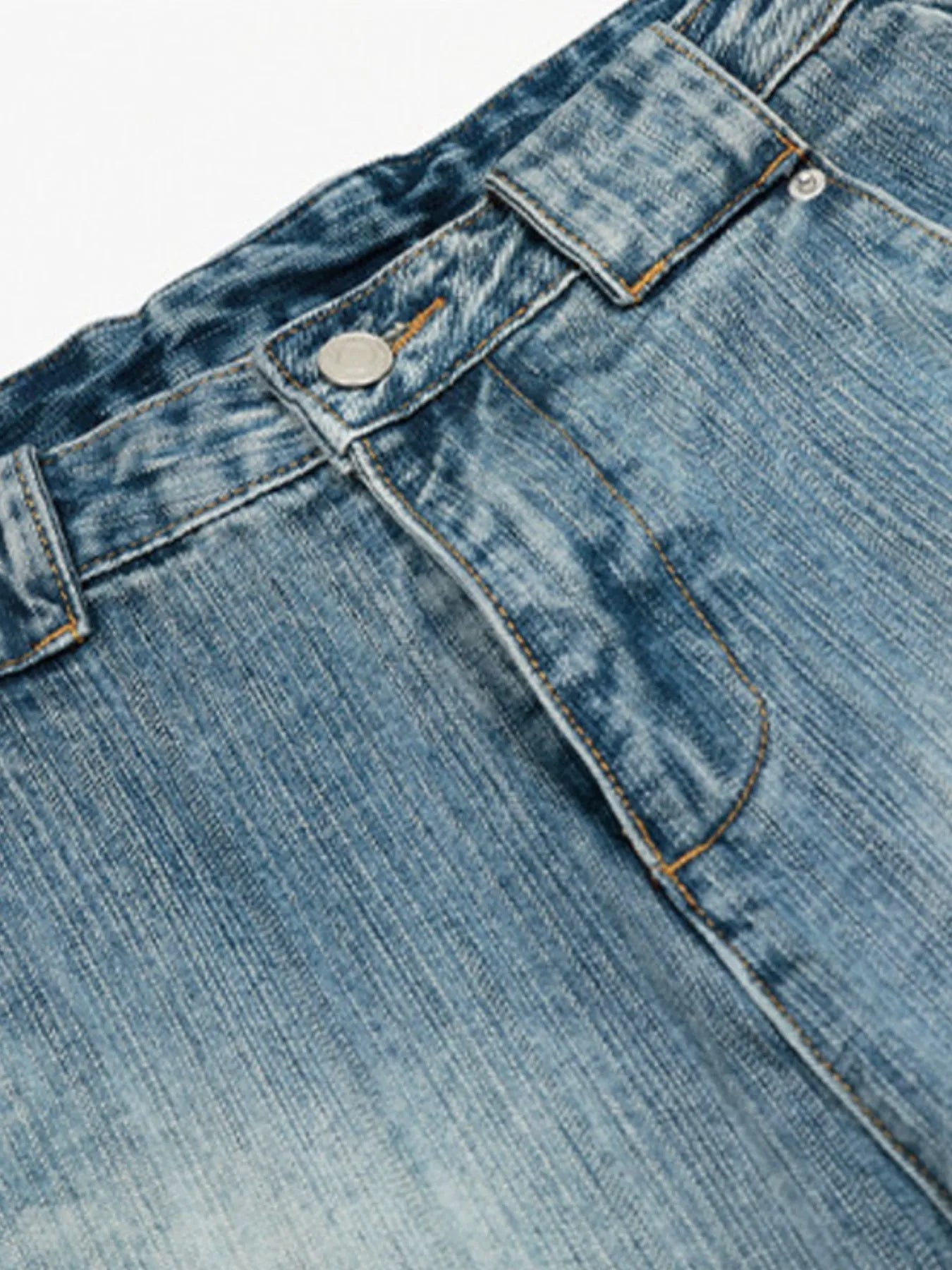 Men's Wide Leg Baggy Jeans