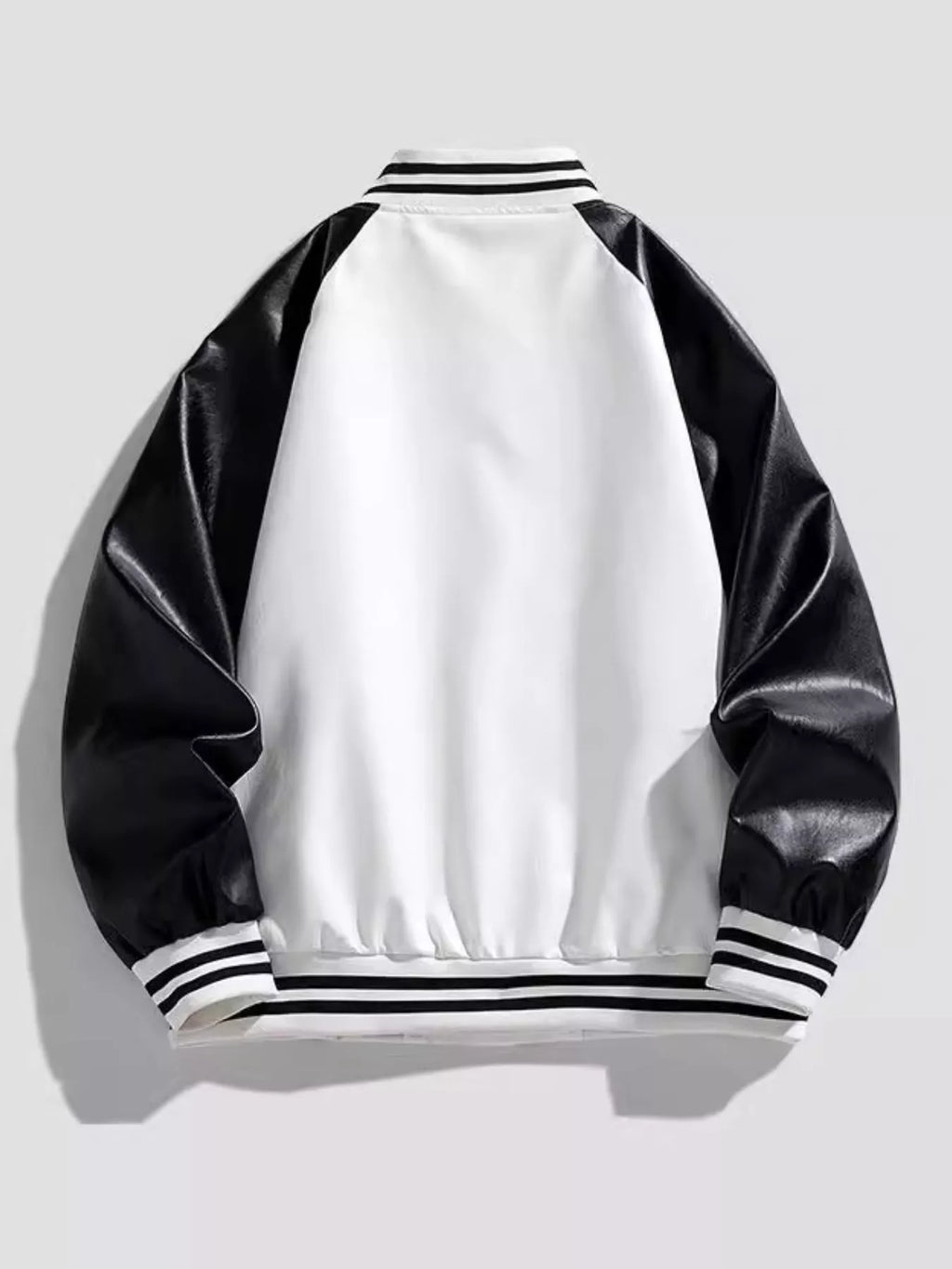 Men's Plus Size Snap Down Long Sleeve Jacket