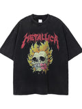 Men's Graphic Round Neck Long Sleeve T-Shirt