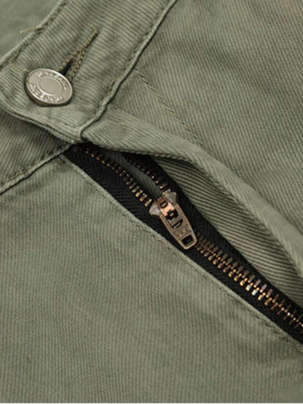 Men's Wide Leg Cargo Jeans with Multi Pockets