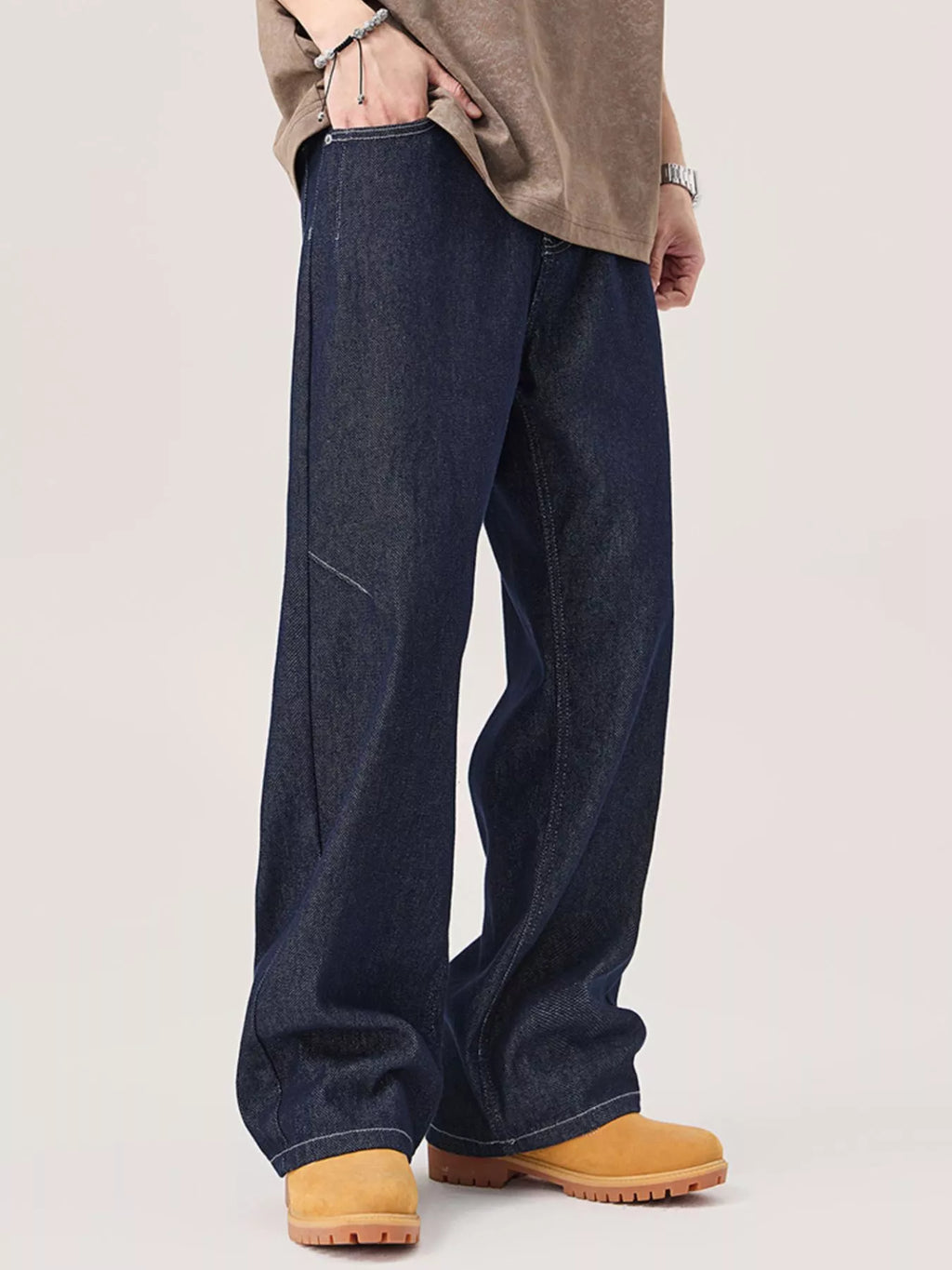 Men's Wide Leg Jeans