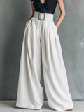 High-Waisted Wide-Leg Pants