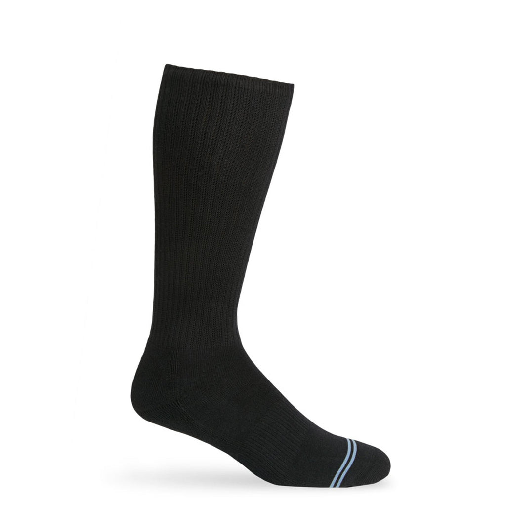Black Casual Crew Socks