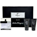 F Black by Salvatore Ferragamo for Men 3 pcs gift set