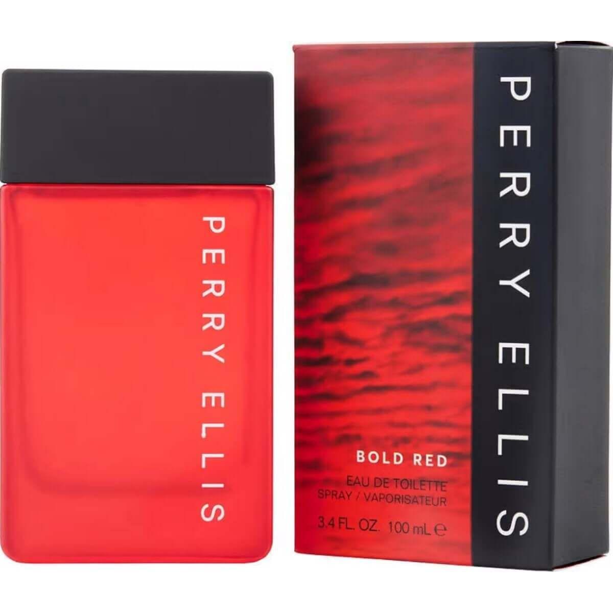 Bold Red by Perry Ellis EDT Spray for Men 3.4 oz