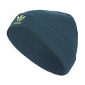 adidas Originals Unisex Kids Trefoil Beanie Arctic Night Blue/Pulse Yellow One Size