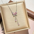 925 Sterling Silver Butterfly Necklace