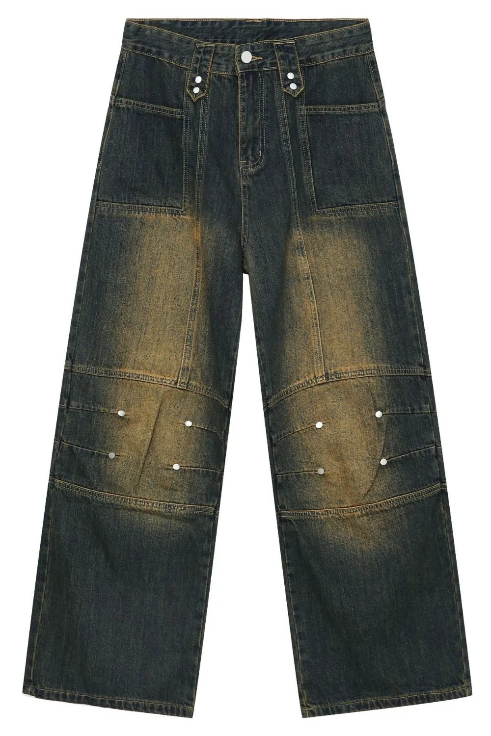 Men's Wide Leg Bootcut Jeans
