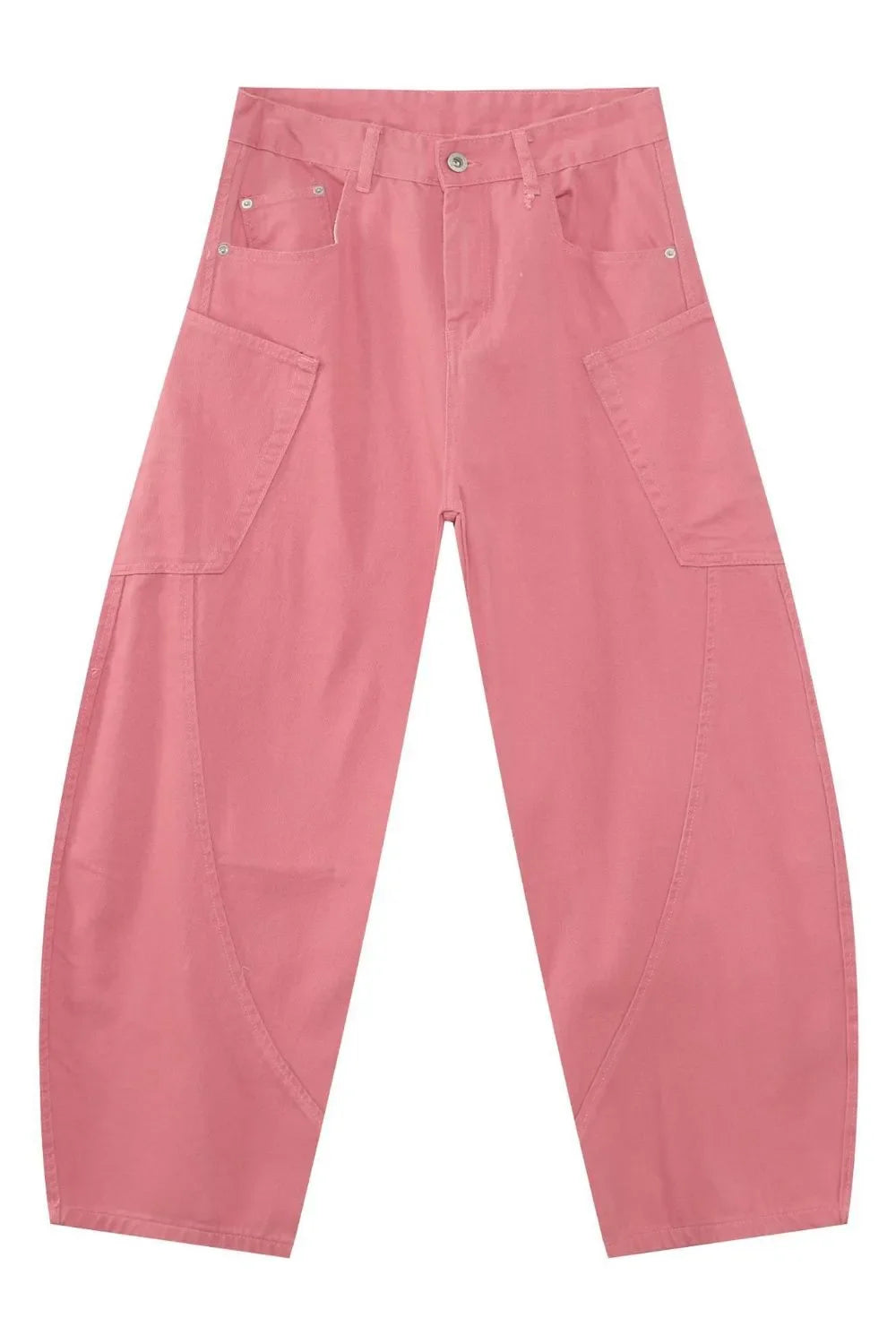 Men's Mid Rise Wide Leg Jeans