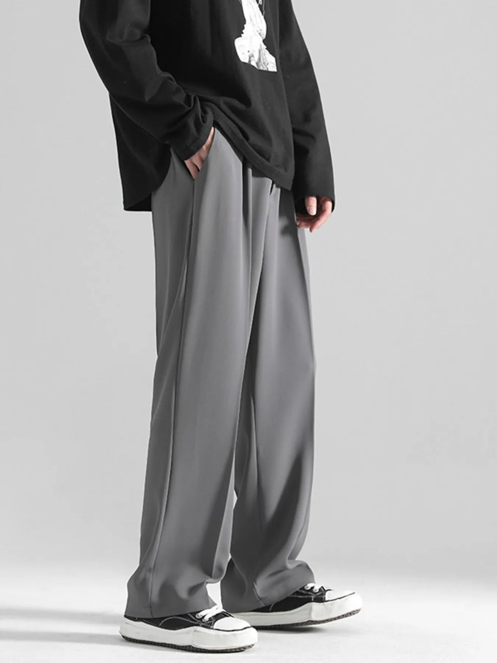 Men's Full Size Loose Fit Casual Pants Plus Size