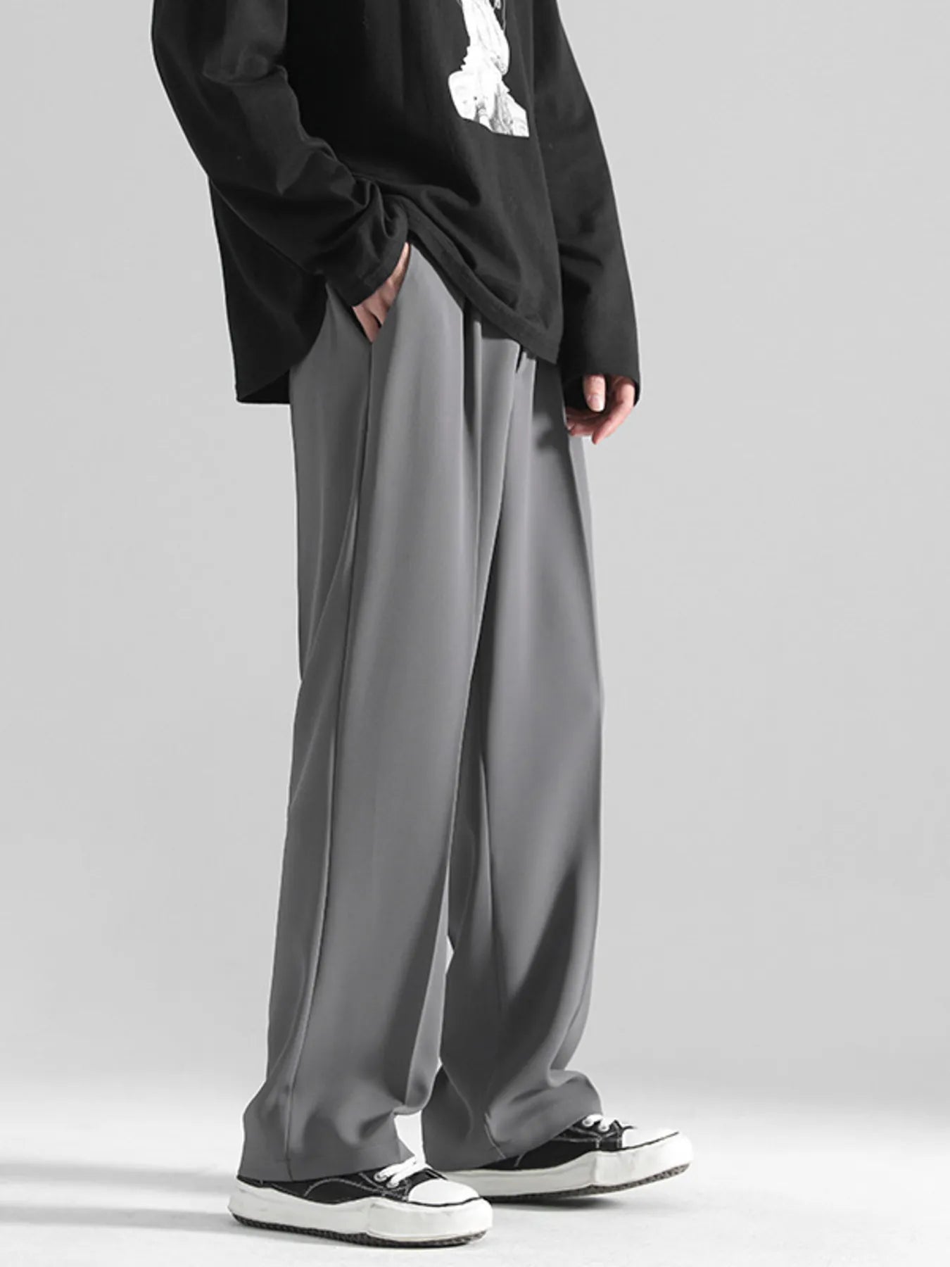 Men's Full Size Loose Fit Casual Pants Plus Size