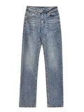 Men's Wash Straight Leg Jeans