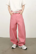 Men's Mid Rise Wide Leg Jeans