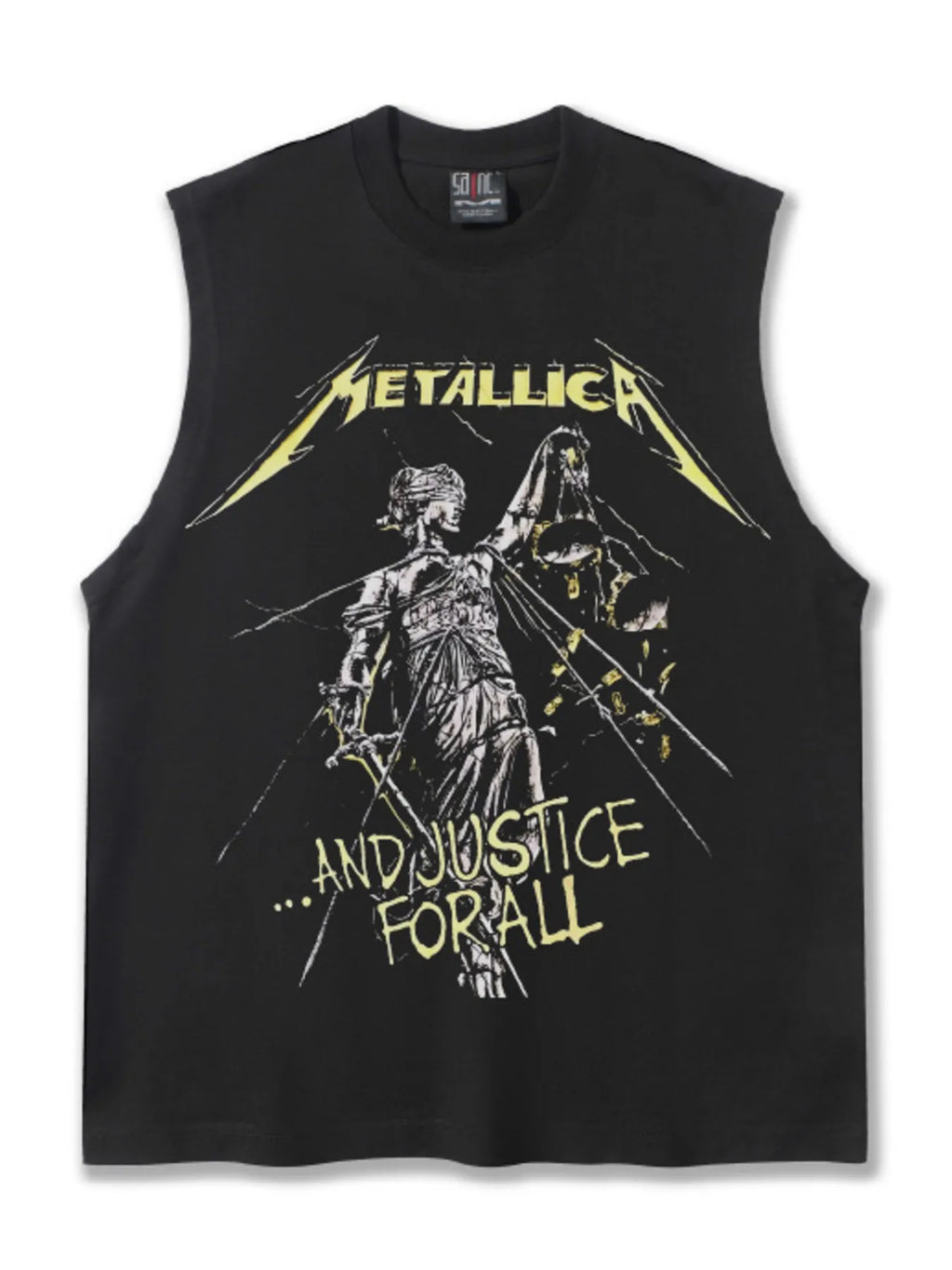 Men's Graphic Round Neck Tank Top