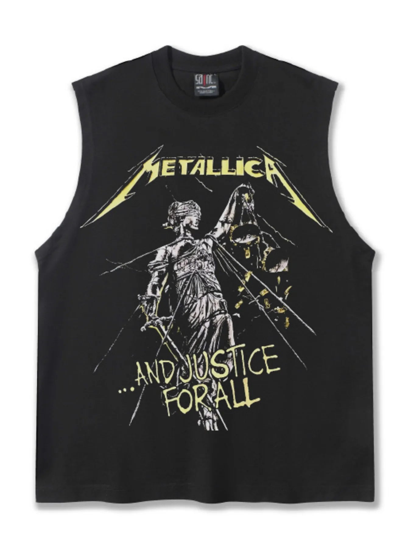 Men's Graphic Round Neck Tank Top