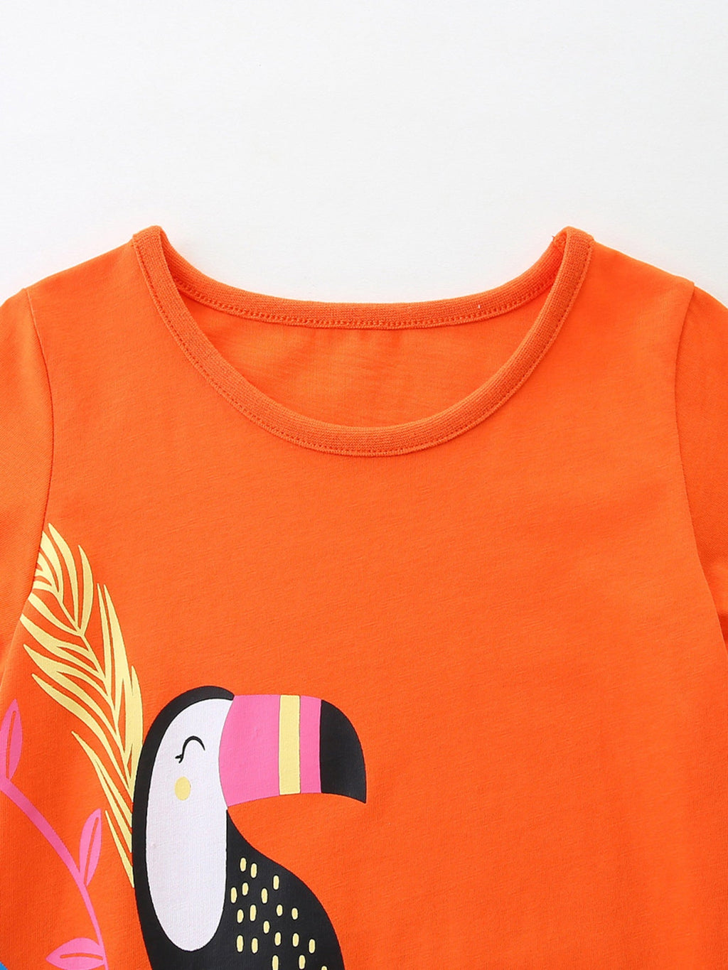 Children's Toucan Print Casual Dress