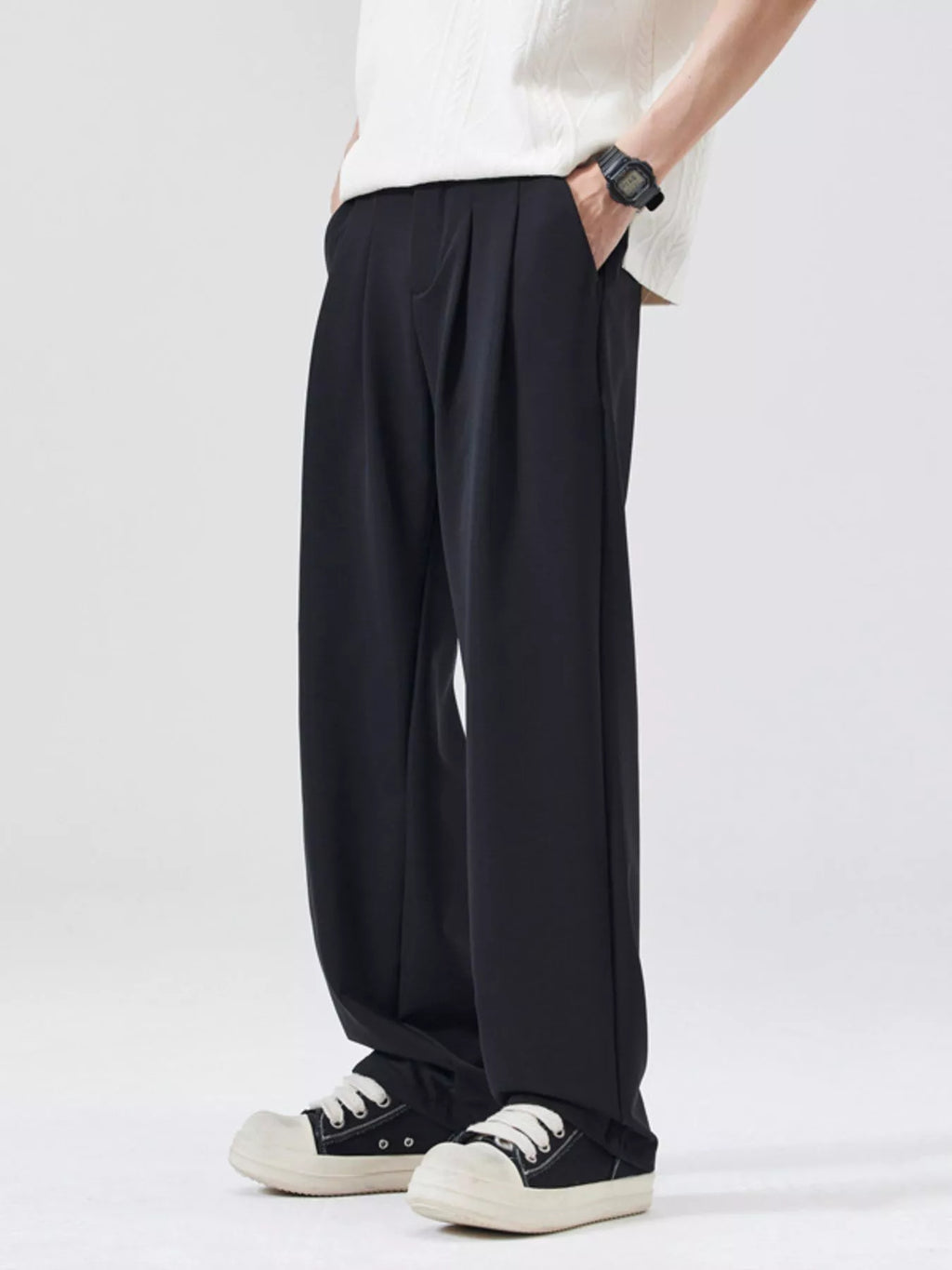 Men's Full Size Relaxed Fit Casual Pants Plus Size