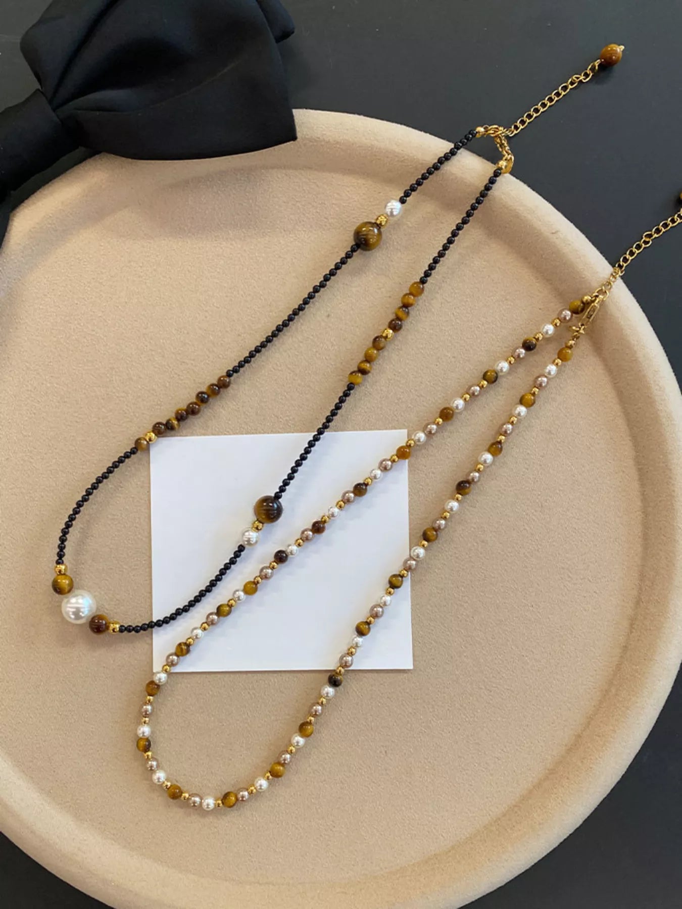 Tiger Eye Adjustable Necklace