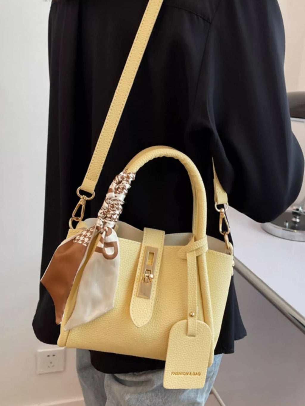 PU Leather Mini Crossbody Bag