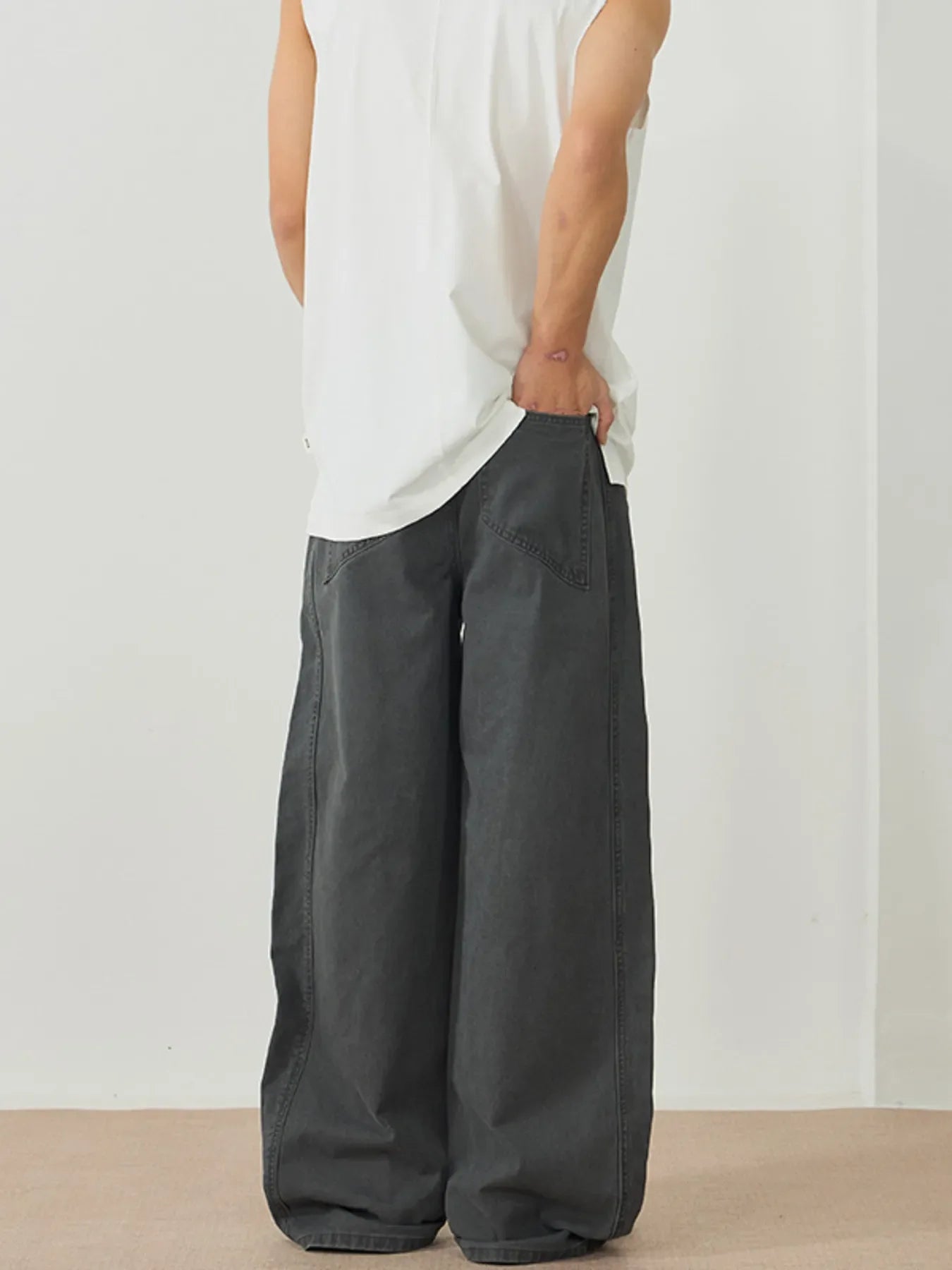 Men's Wide Leg Pants