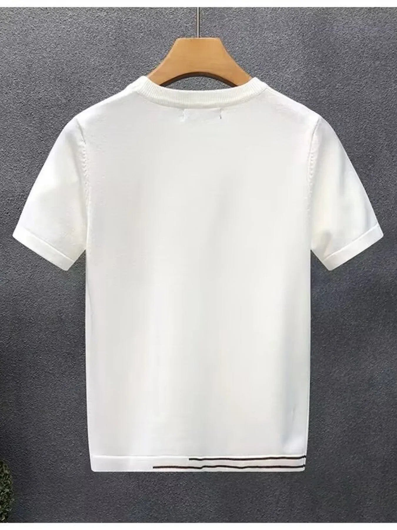 Men's Full Size Round Neck Short Sleeve T-Shirt Plus Size