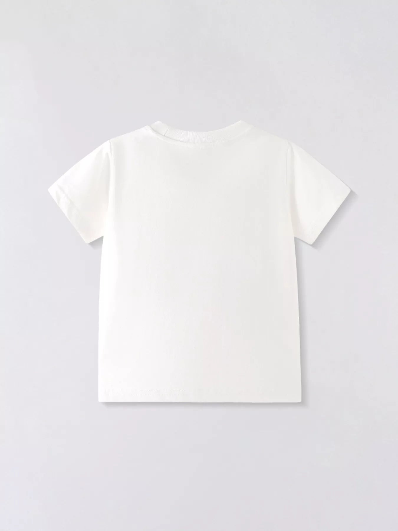 Children's Fire Truck Graphic Short Sleeve T-Shirt