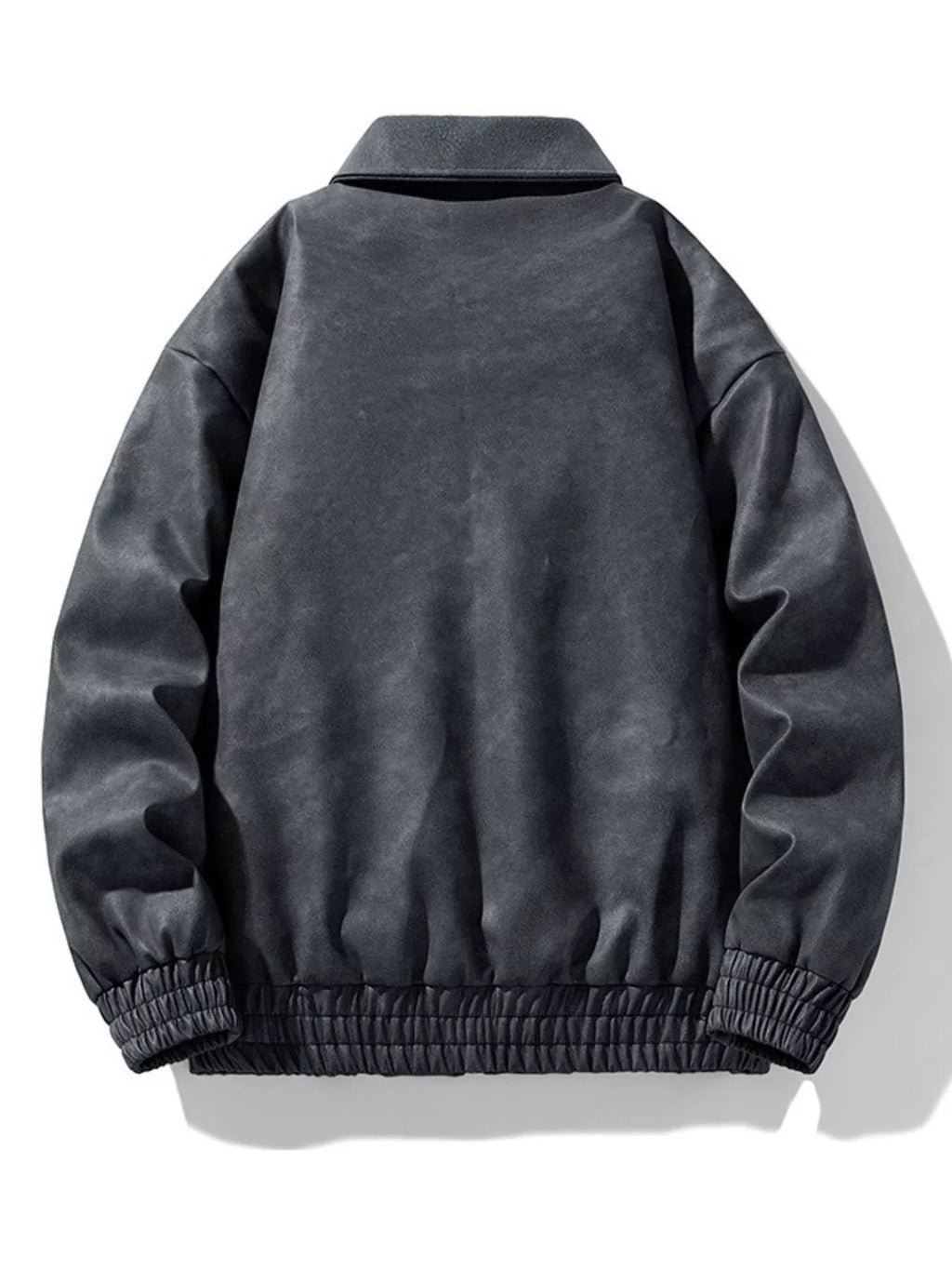 Men's Plus Size Zip Up Long Sleeve Jacket