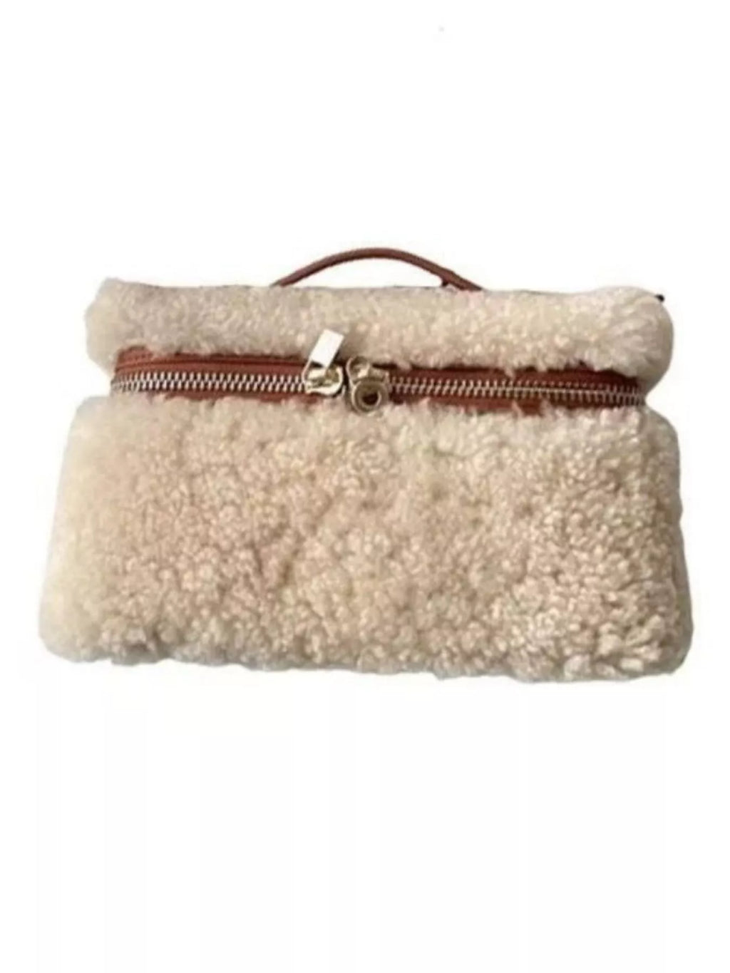 Lamb Wool Crossbody Bag