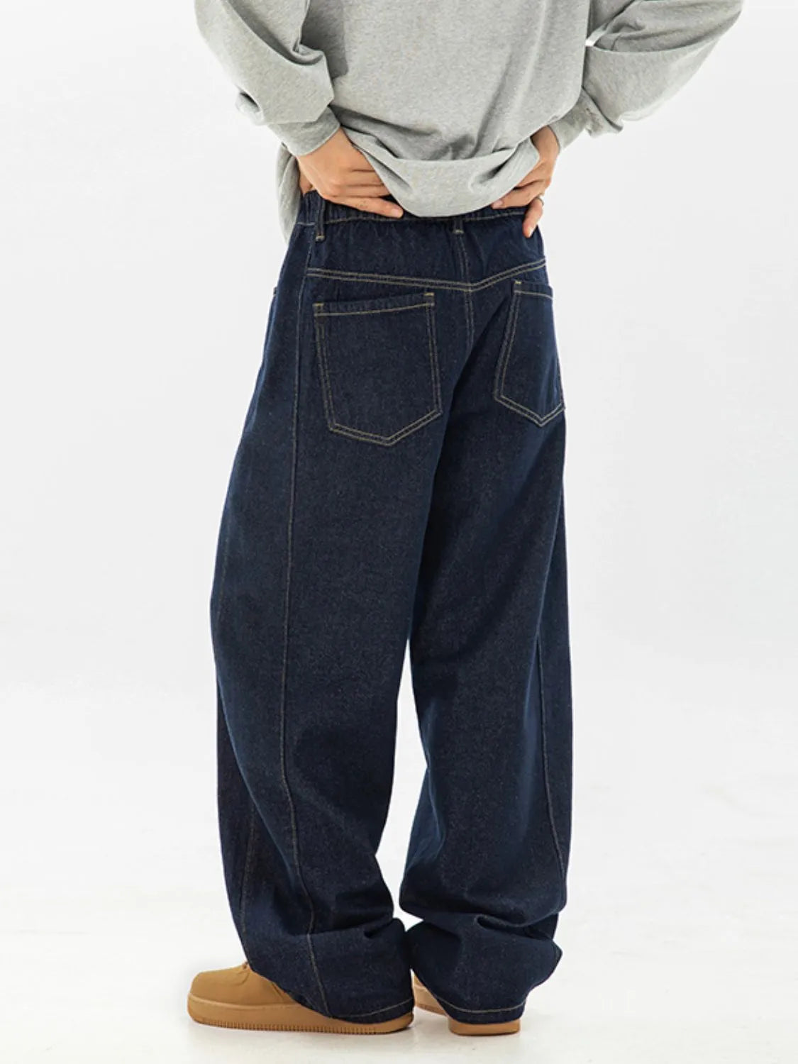 Men's Plus Size Loose Fit Jeans