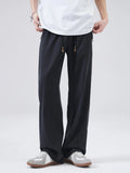 Men's Full Size Drawstring Wide Leg Pants Plus Size