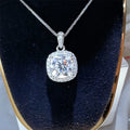 5 Carat Moissanite 925 Sterling Silver Necklace
