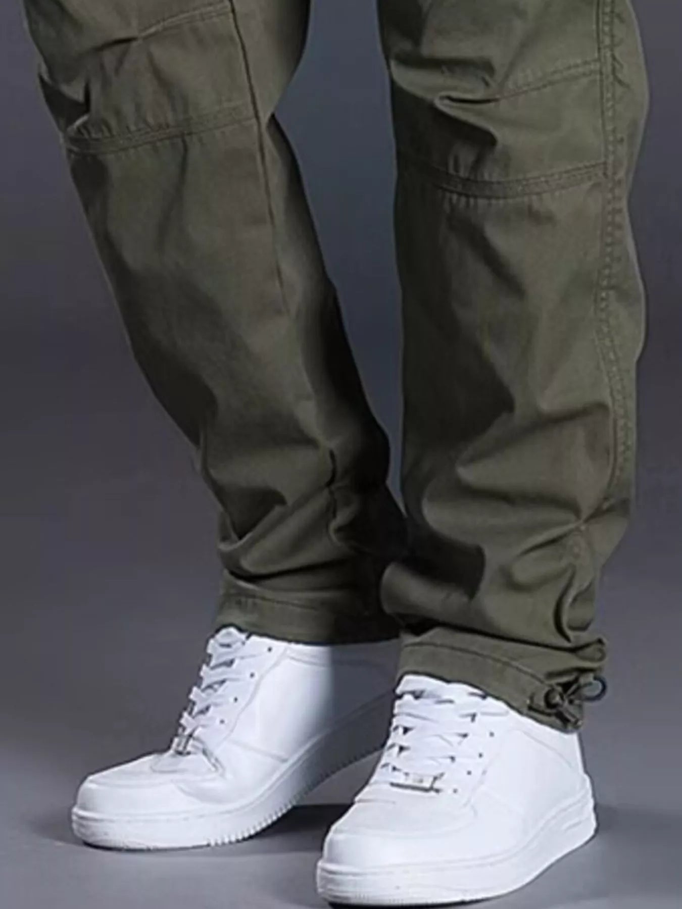 Men's Plus Size Relaxed Fit Cargo Pants