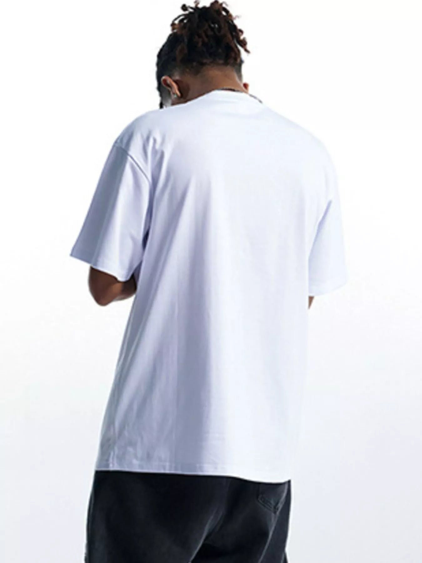 Men's Graphic Round Neck Oversized T-Shirt