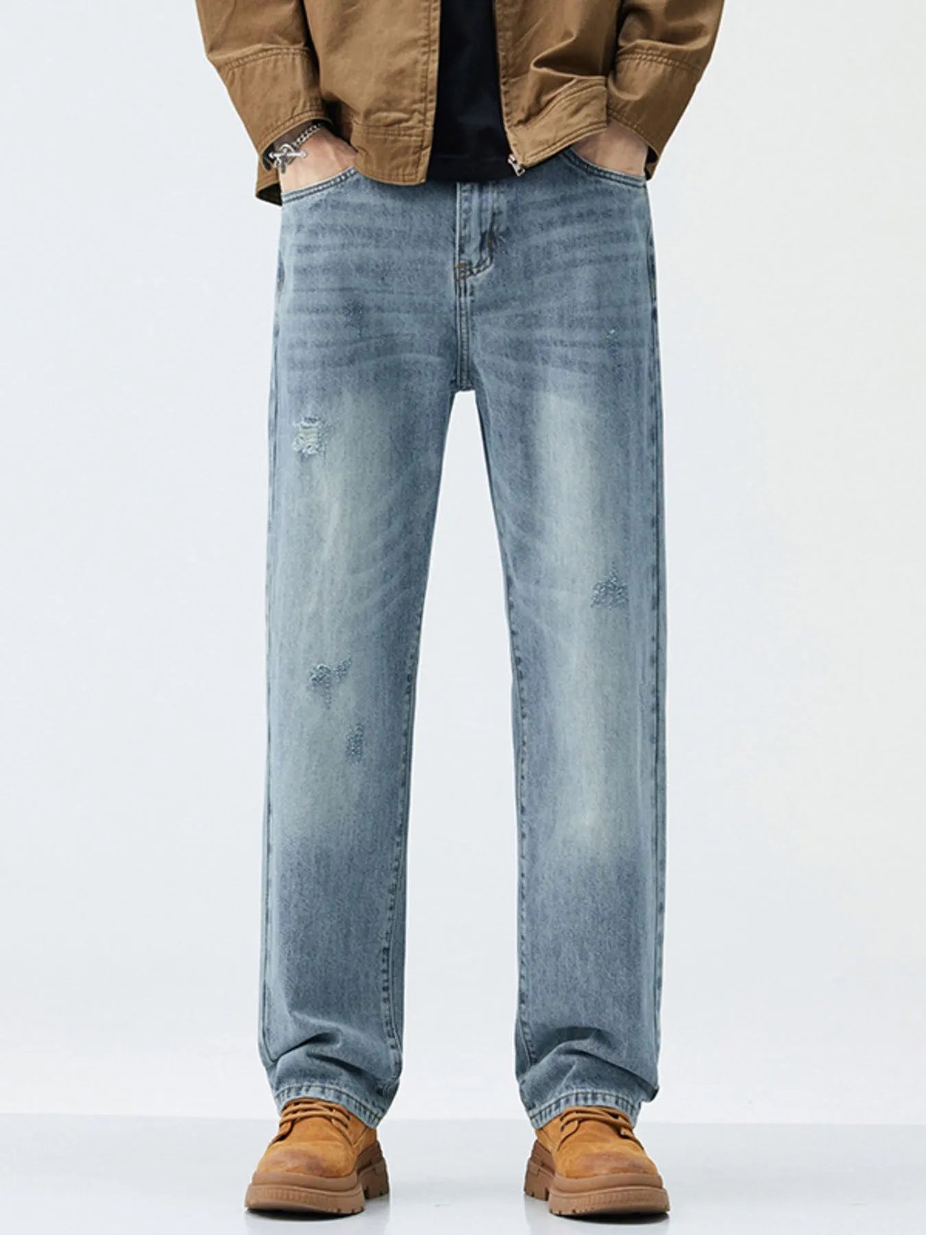 Men's Wide Leg Jeans