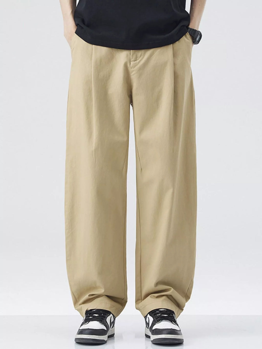Men's Wide Leg Casual Pants