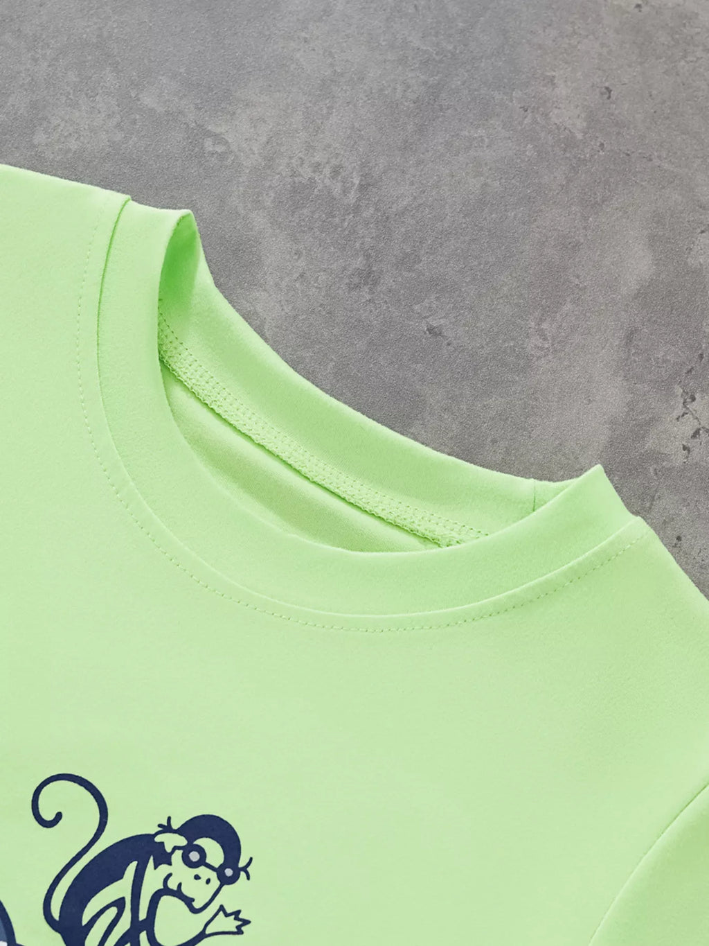 Children's Elephant & Monkey Short Sleeve T-Shirt