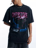 Men's Vintage Graphic Oversized T-Shirt