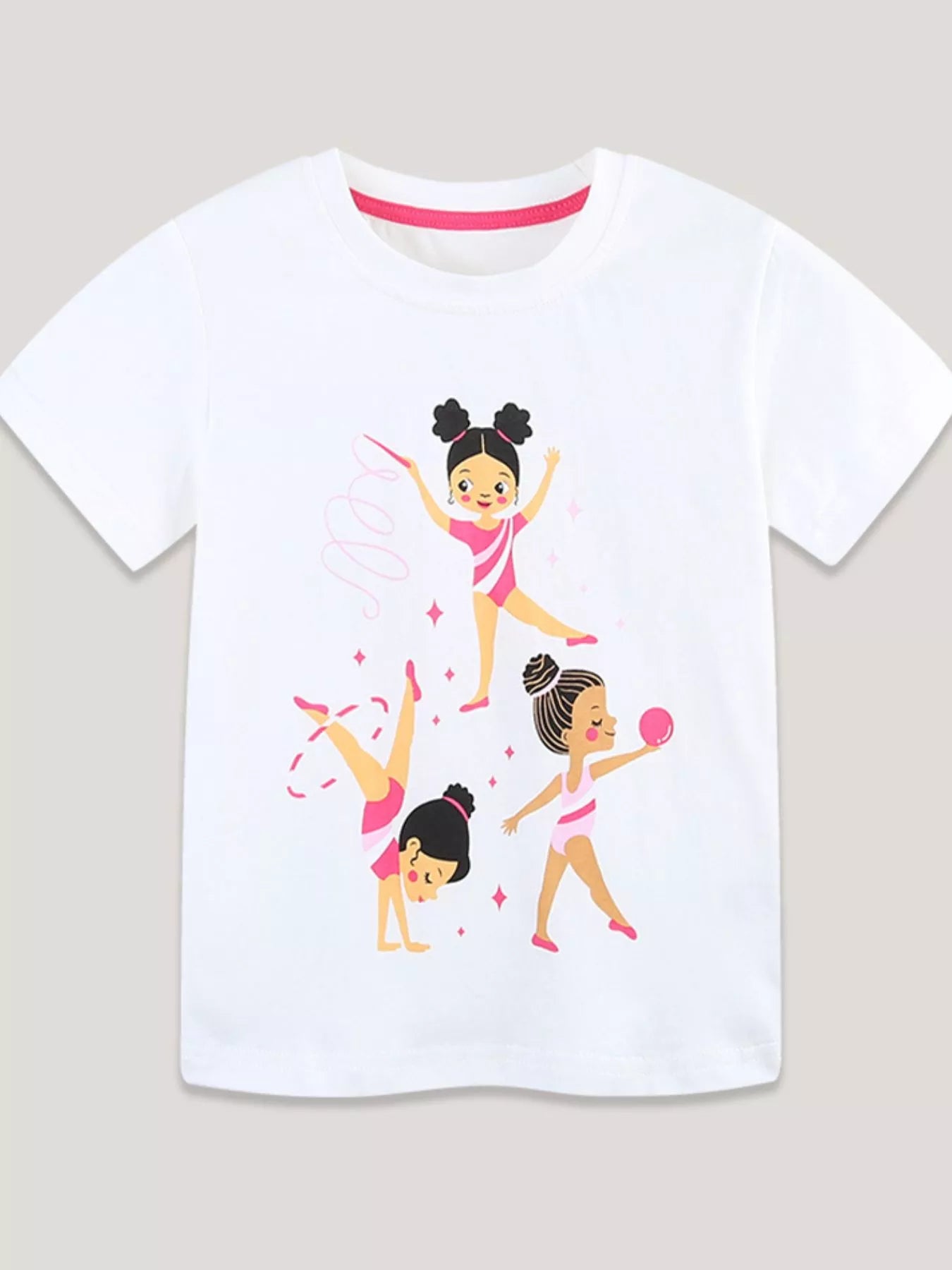 Children's Rhythmic Gymnastics Print T-Shirt
