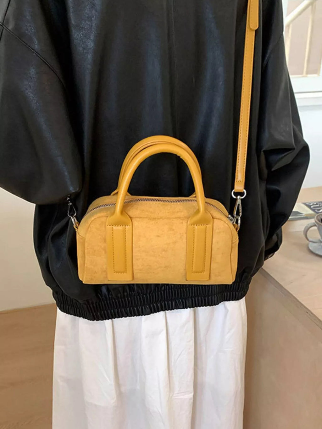 Top Handle Crossbody Bag