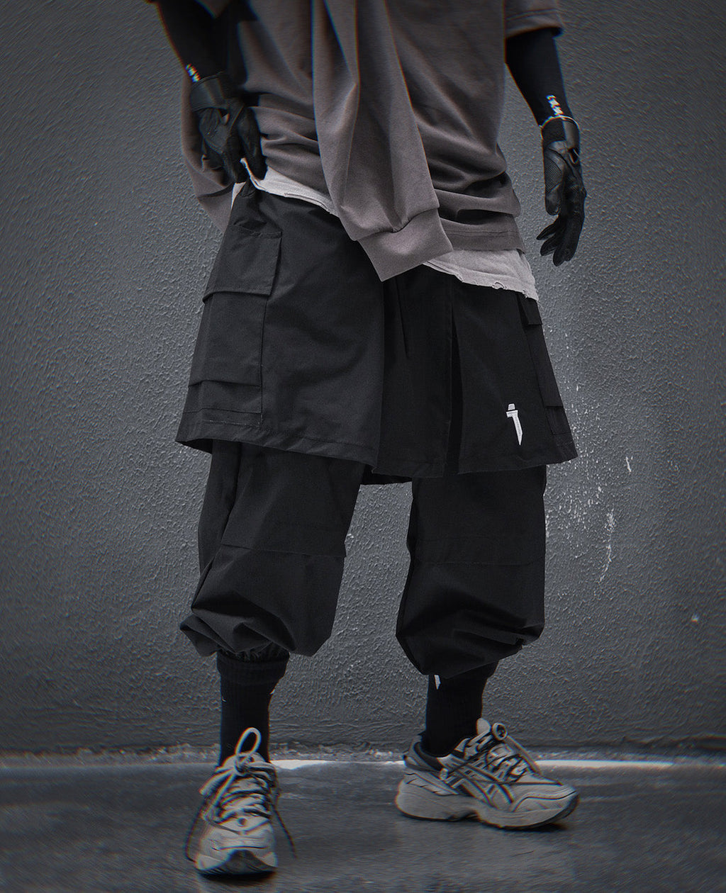 HiP80 Black Samurai Pants