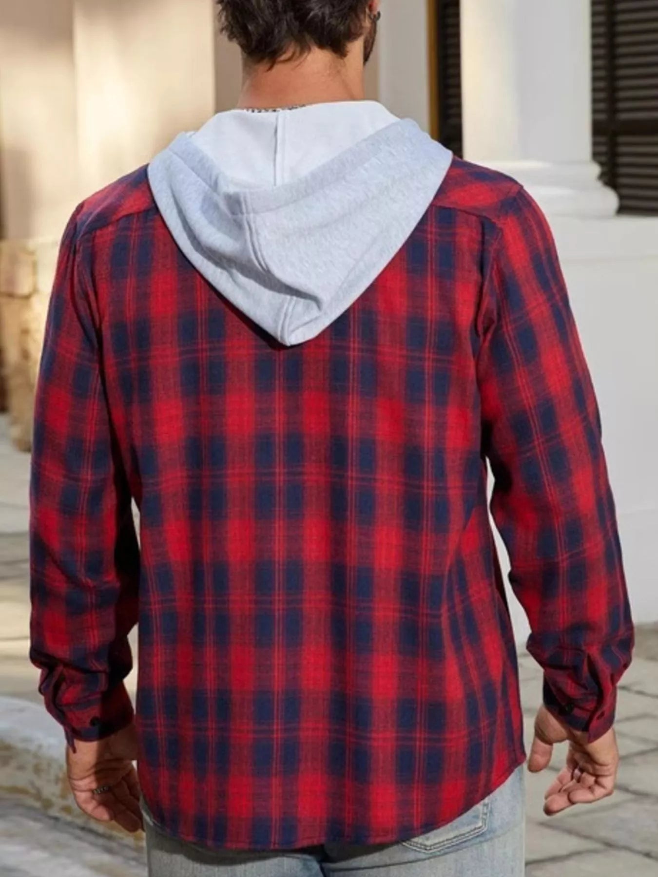 Men's Plaid Long Sleeve Shirt