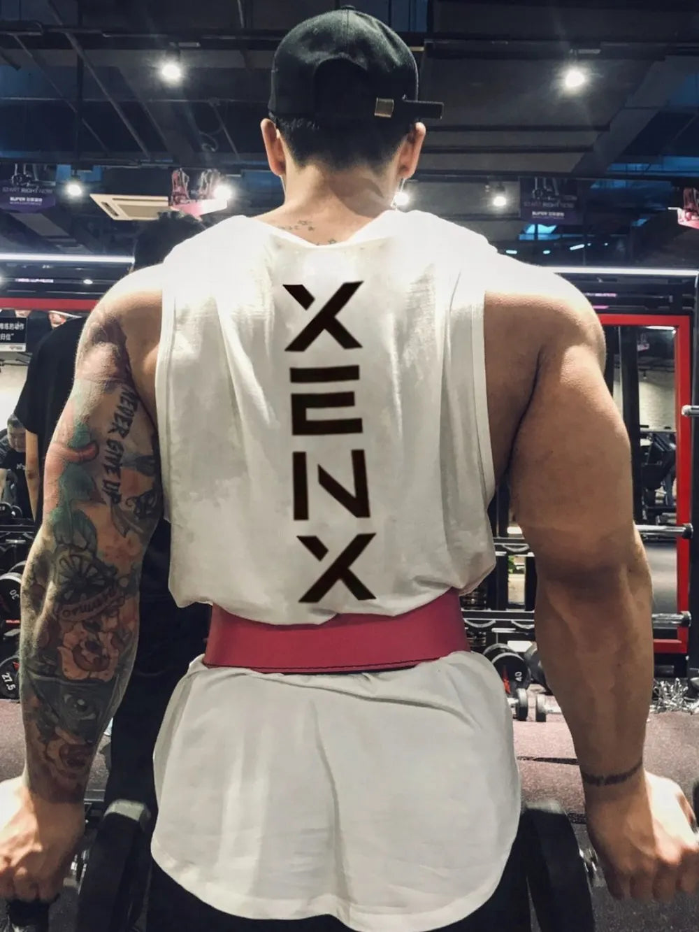 Men's Plus Size Round Neck Tank