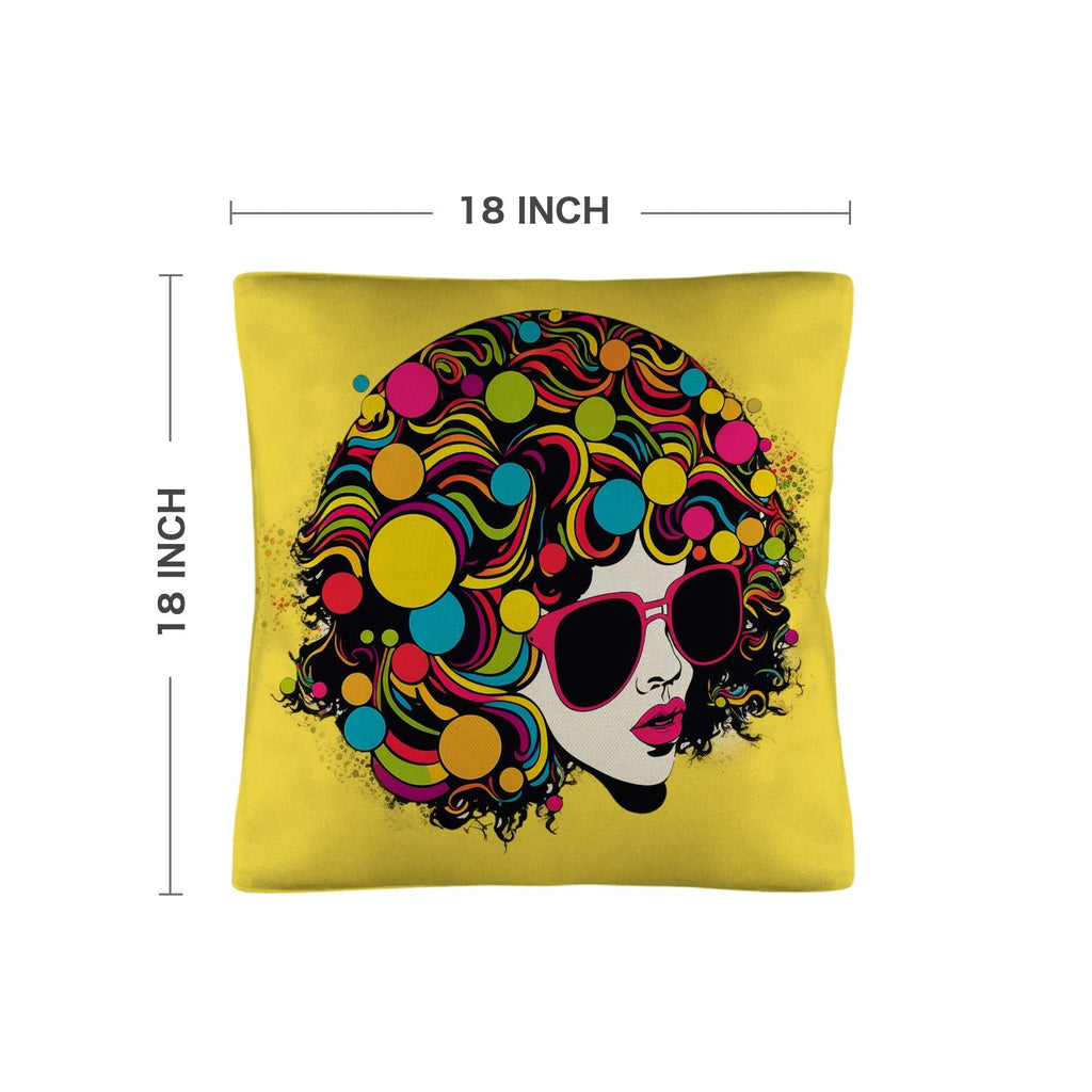 Baha Ranch Disco Girl 2 Pillow Case Made in America