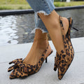 Slingback Pointed Toe Pumps