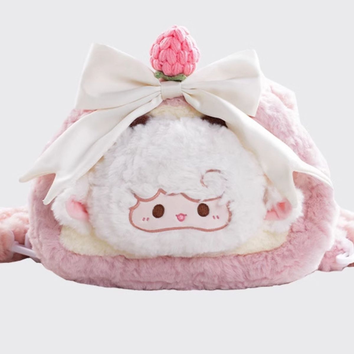 Plush Sheep Backpack Bag