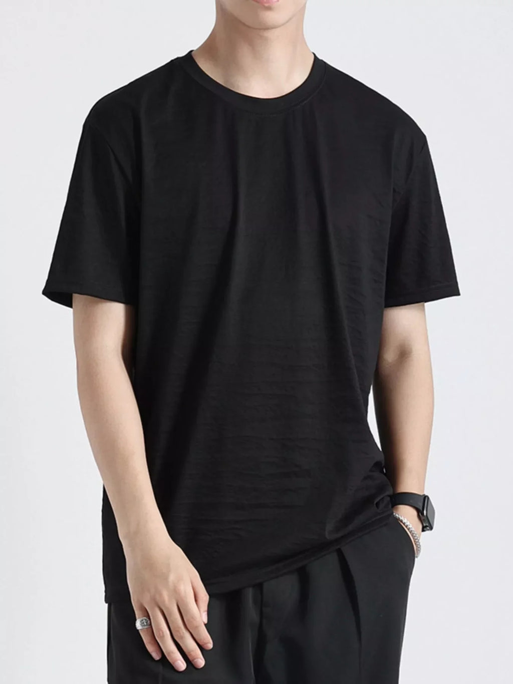 Men's Plus Size Casual Short Sleeve T-Shirt