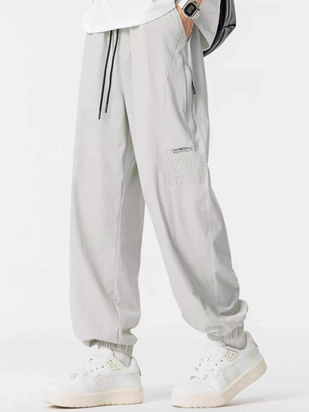 Men's Plus Size Lightweight Breathable Casual Pants
