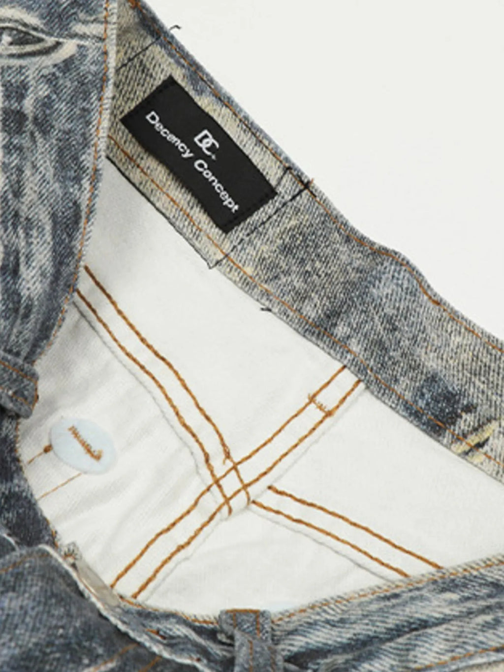 Men's Vintage Wide Leg Denim Jeans