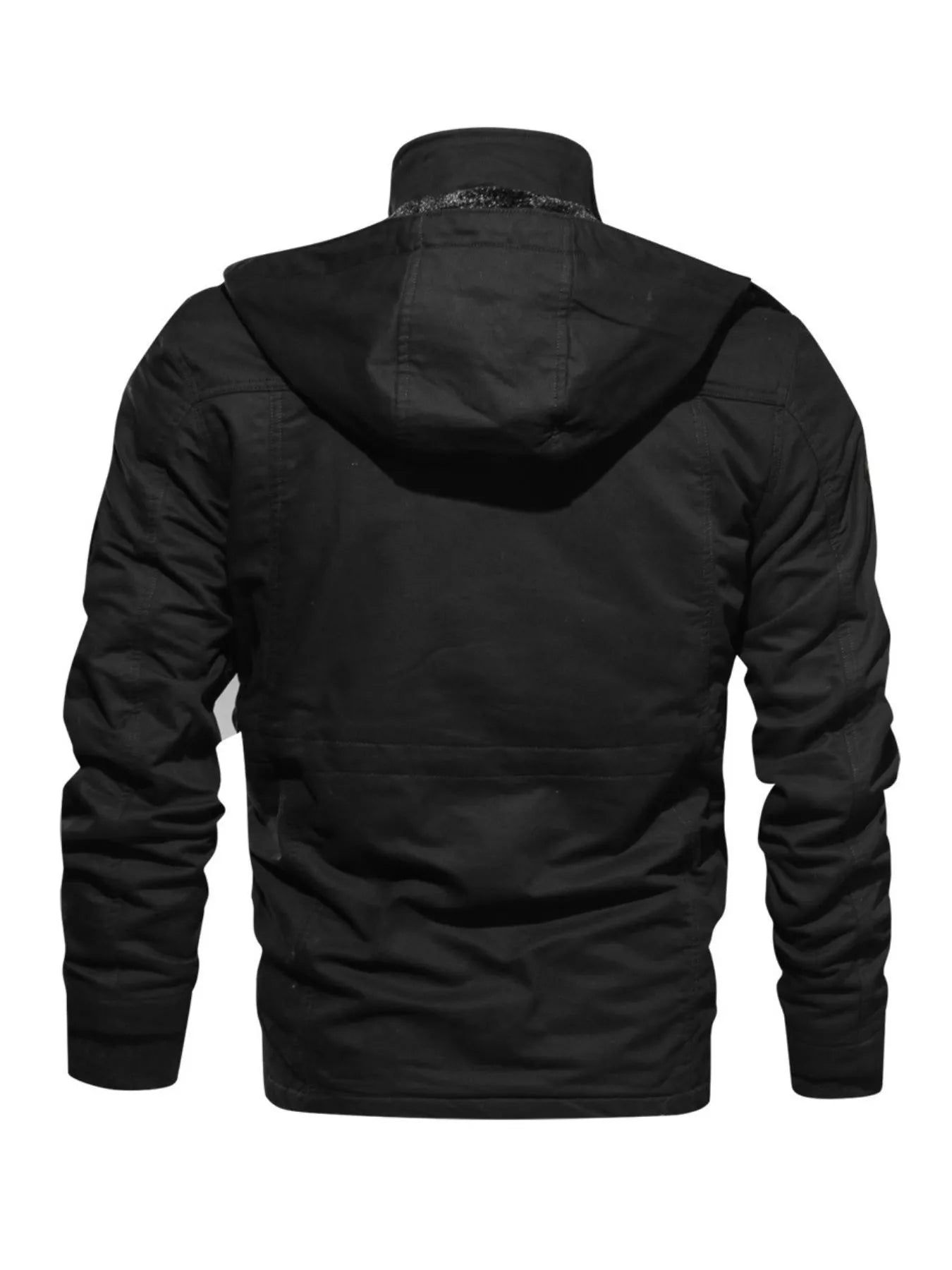 Men's Plus Size Zip Up Warm Winter Coat